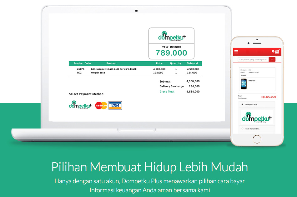 Dompetku Plus Aplikasi Pembayaran Online Indonesia