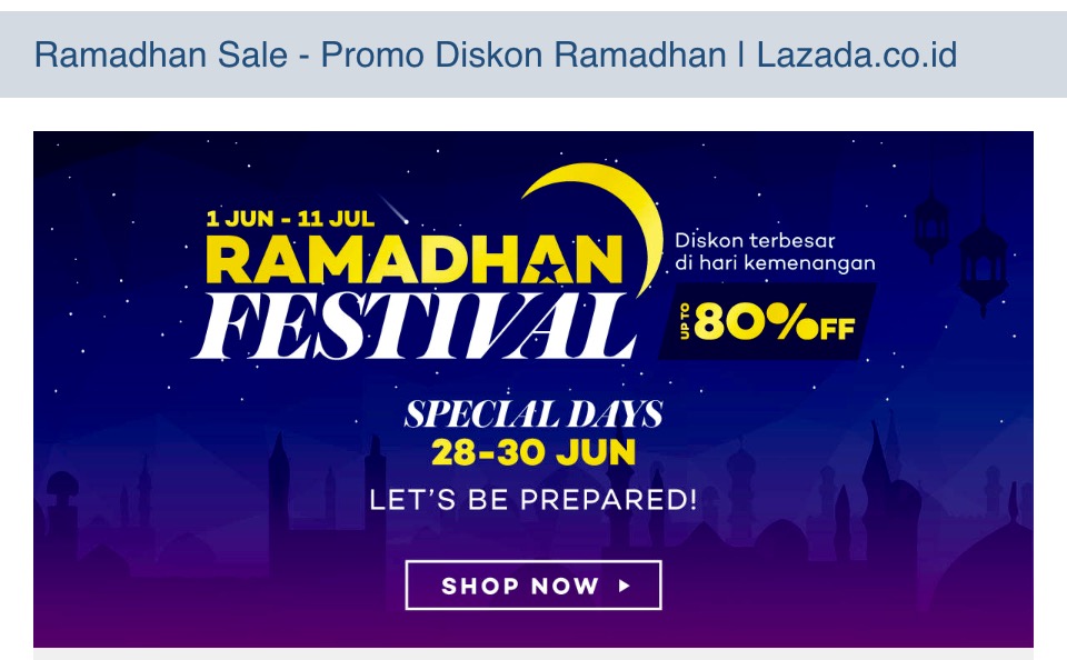 Ramadhan Festival