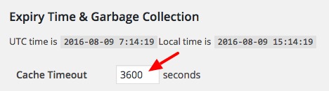 Expiry Time Garbage WP Super Cache